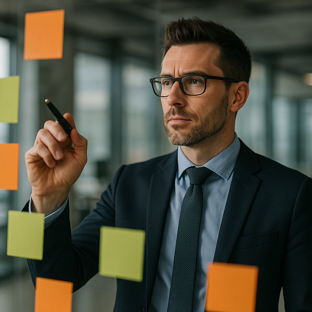 Innovative marketing strategist with forward-thinking attitude